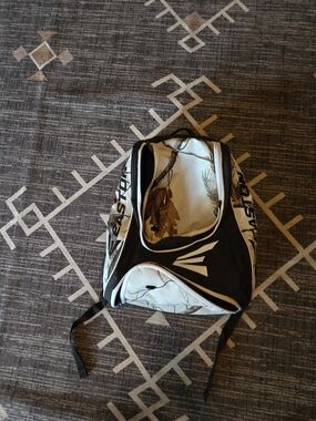 Easton Black and White Camo-Accent Bat Backpack